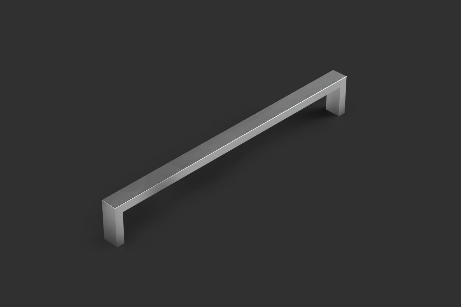 single-bar heated towel rail