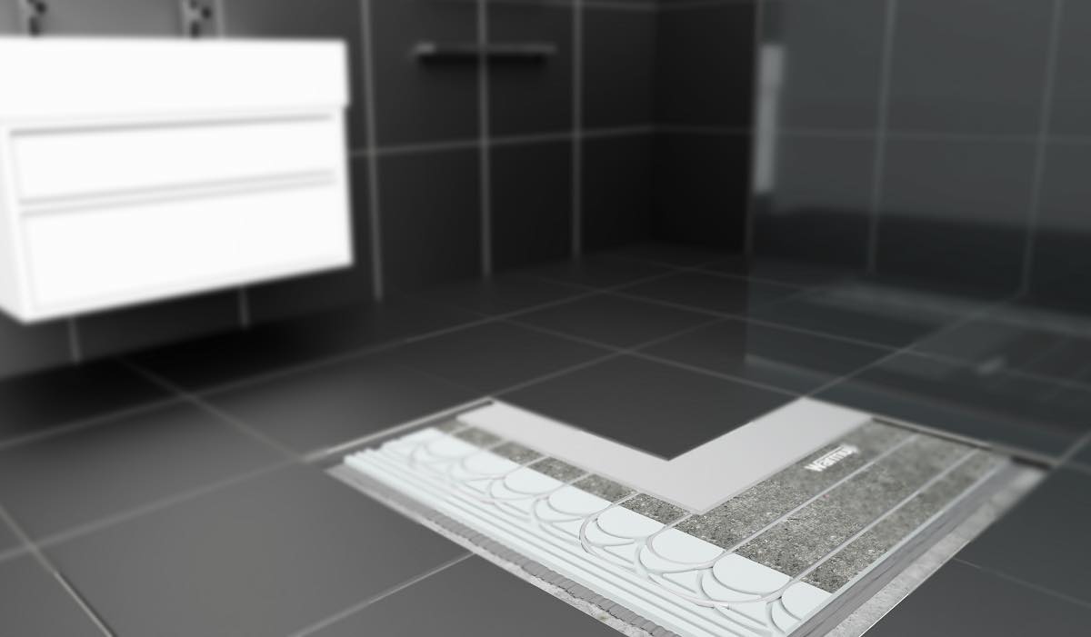 ultra-12 watergedragen vloerverwarming badkamer vloer
