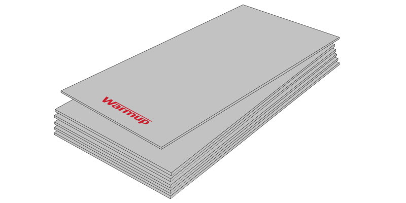 Warmup cement isolatieplaten
