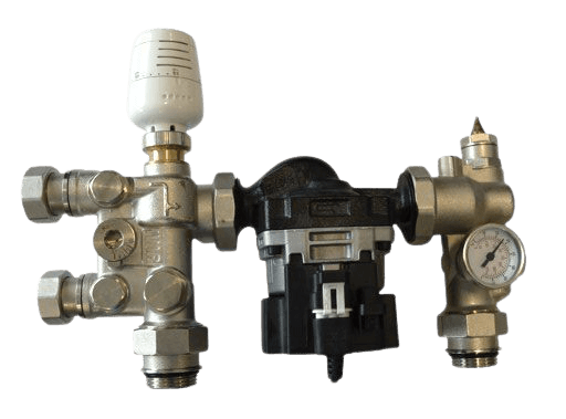 Mengunit met grundfos pomp